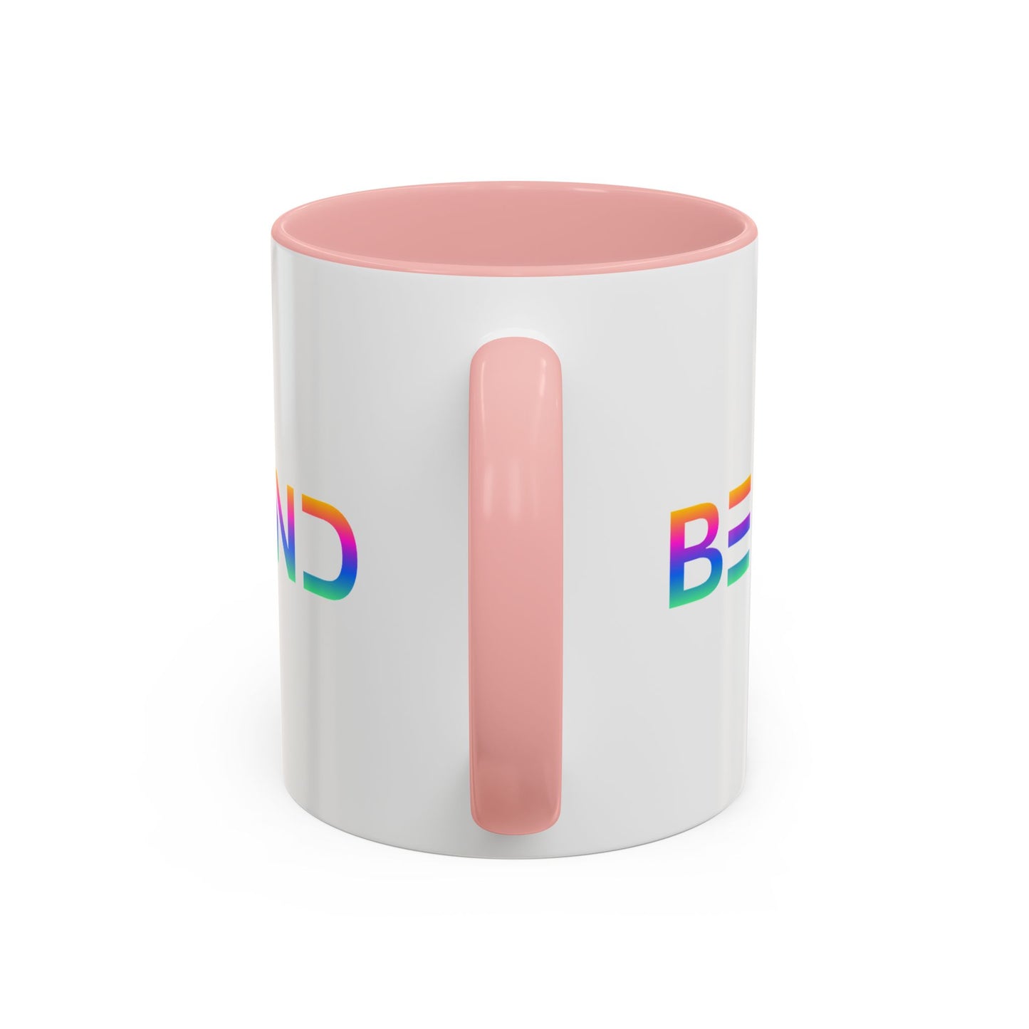 Be Kind Neon Accent Mug - 11oz Positivity Coffee Cup