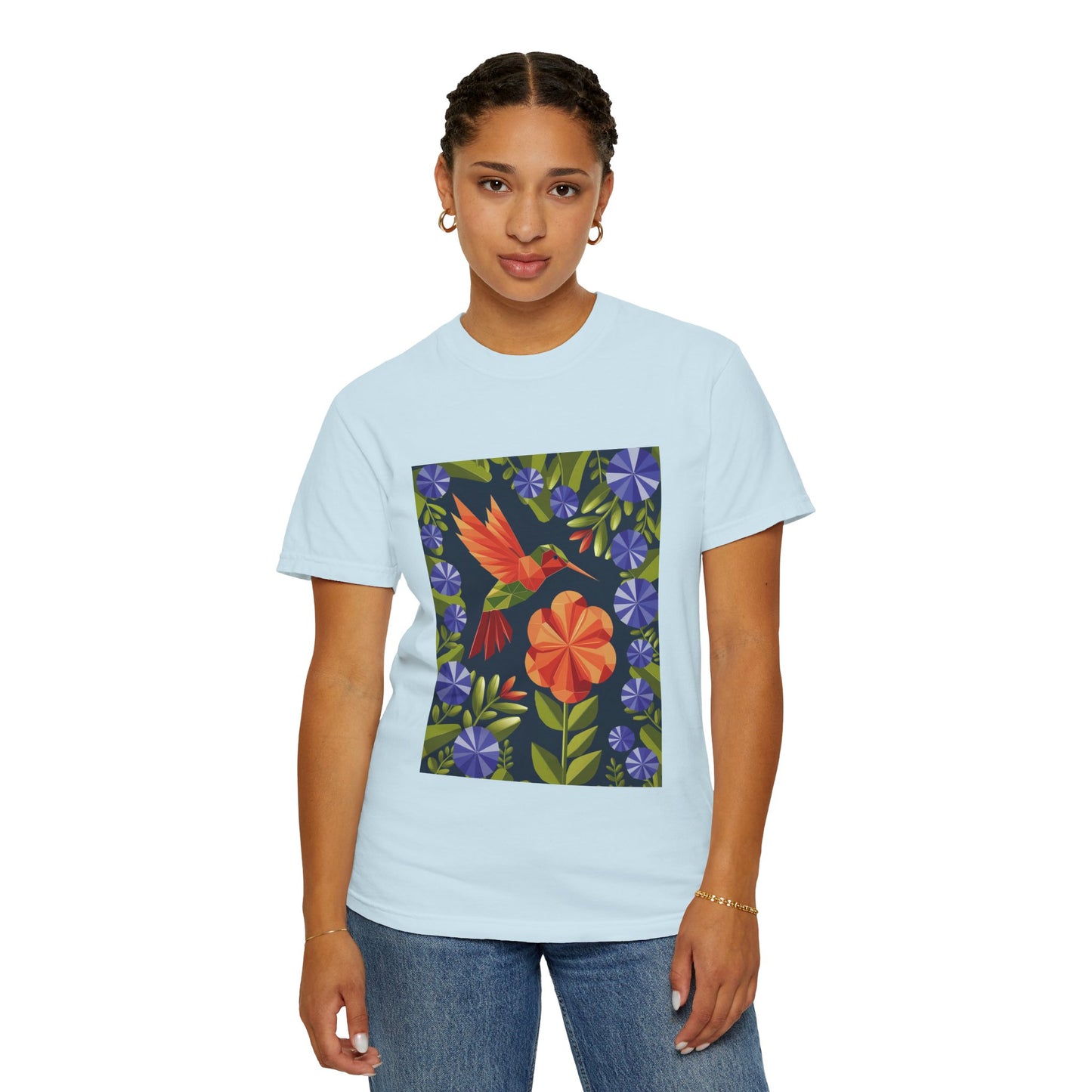 Spirit of the Hummingbird Tee - Vibrant Nature and Joy T-Shirt