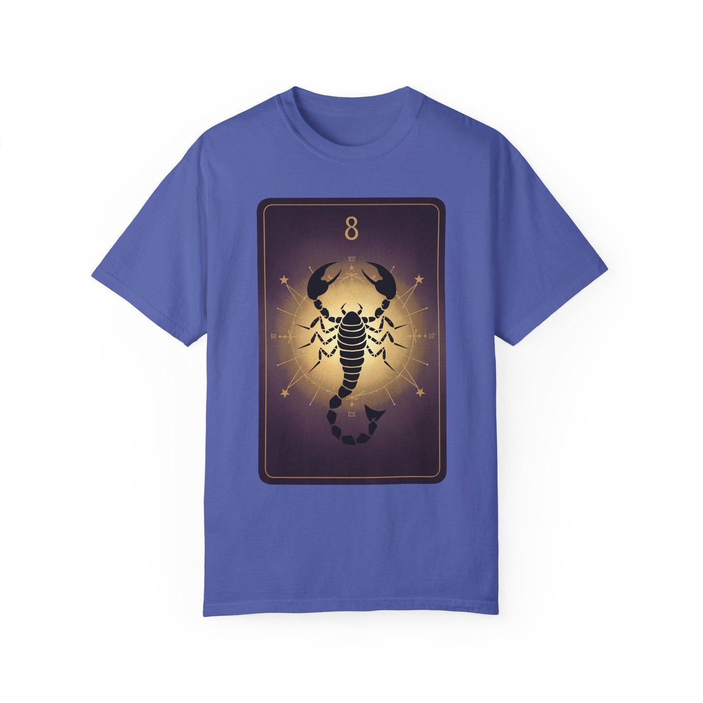 Scorpio Sting Tarot Tee - Intense Scorpion Zodiac Graphic T-Shirt