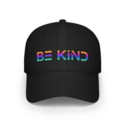 Be Kind Neon Low Profile Baseball Hat - Bold Positivity Baseball Cap