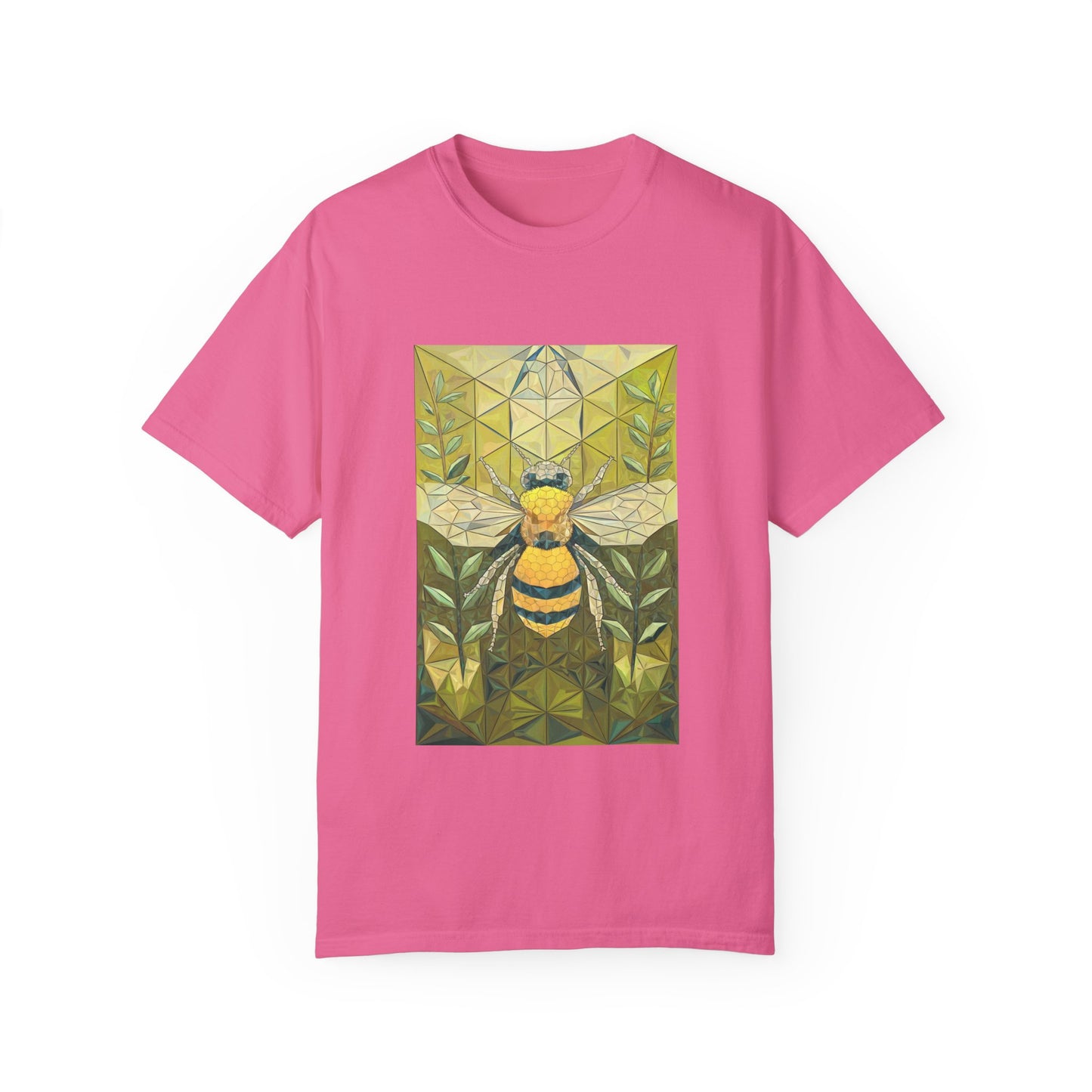 Spirit of the Bee Tee - Nature-Inspired Geometric Art T-Shirt