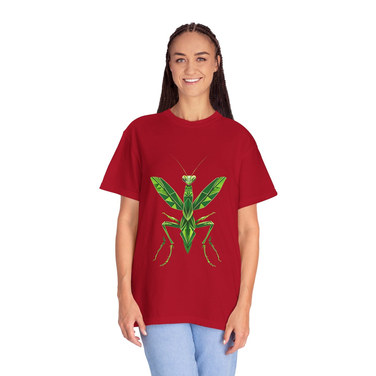 Spirit of the Mantis Tee - Mystical Insect Art T-Shirt