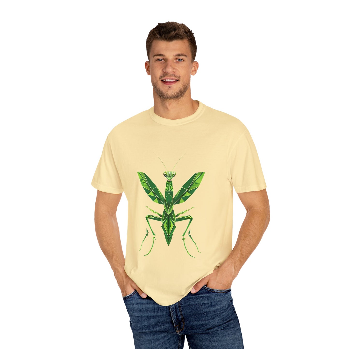 Spirit of the Mantis Tee - Mystical Insect Art T-Shirt