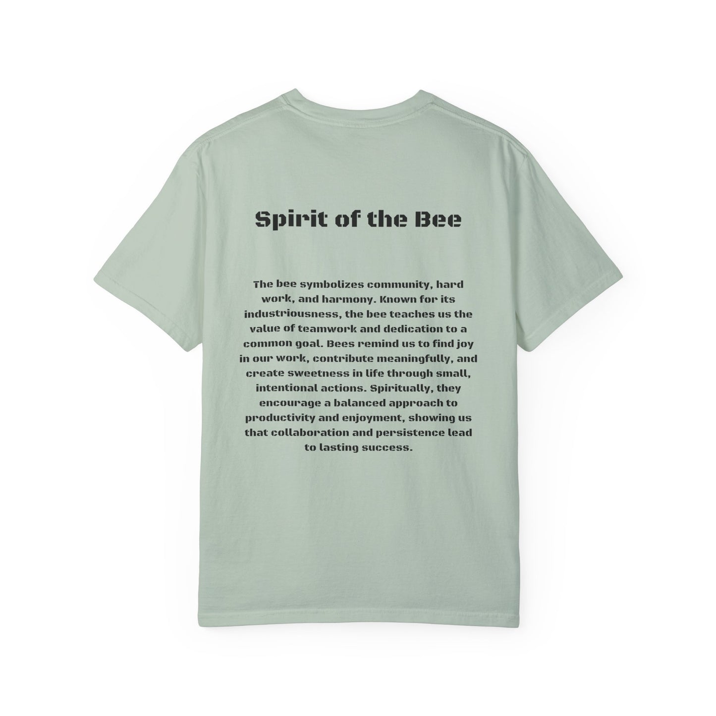 Spirit of the Bee Tee - Nature-Inspired Geometric Art T-Shirt