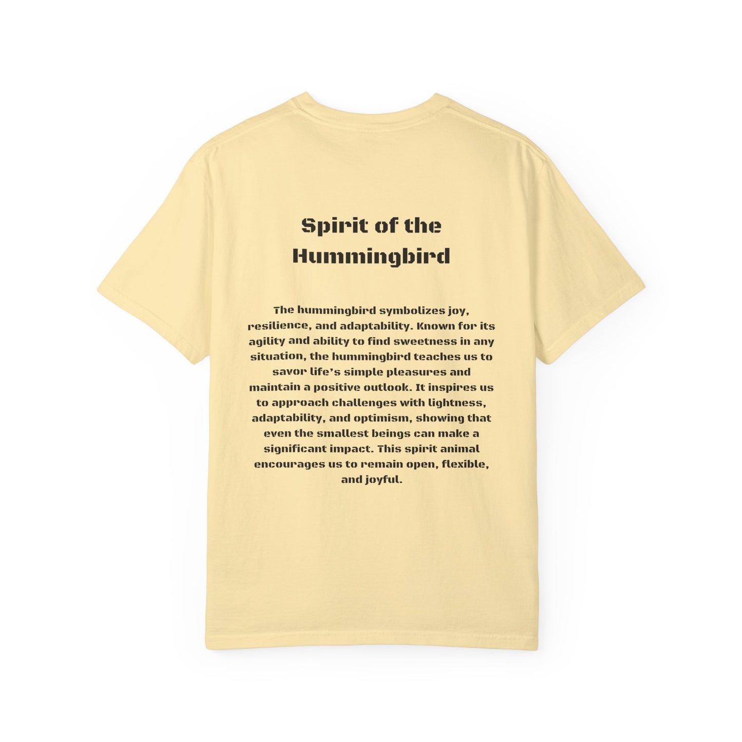 Spirit of the Hummingbird Tee - Vibrant Nature and Joy T-Shirt