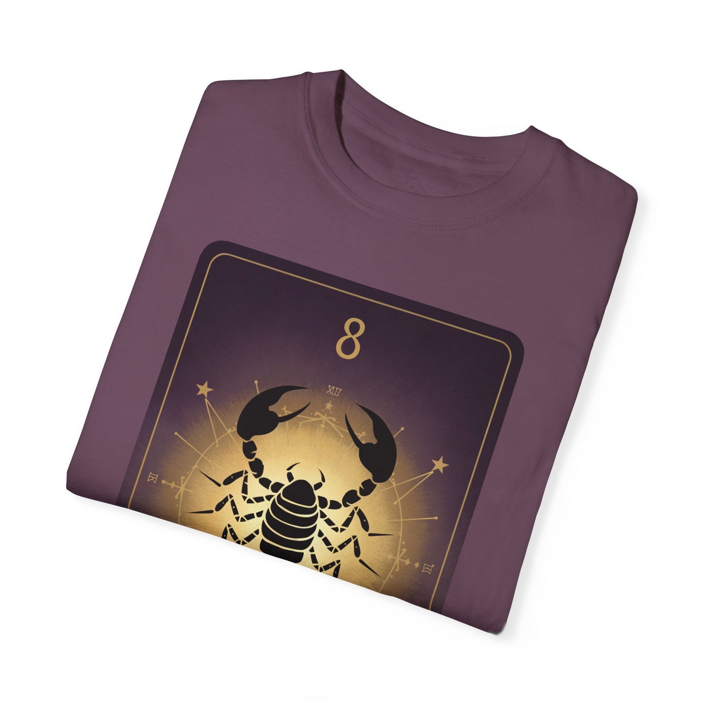 Scorpio Sting Tarot Tee - Intense Scorpion Zodiac Graphic T-Shirt