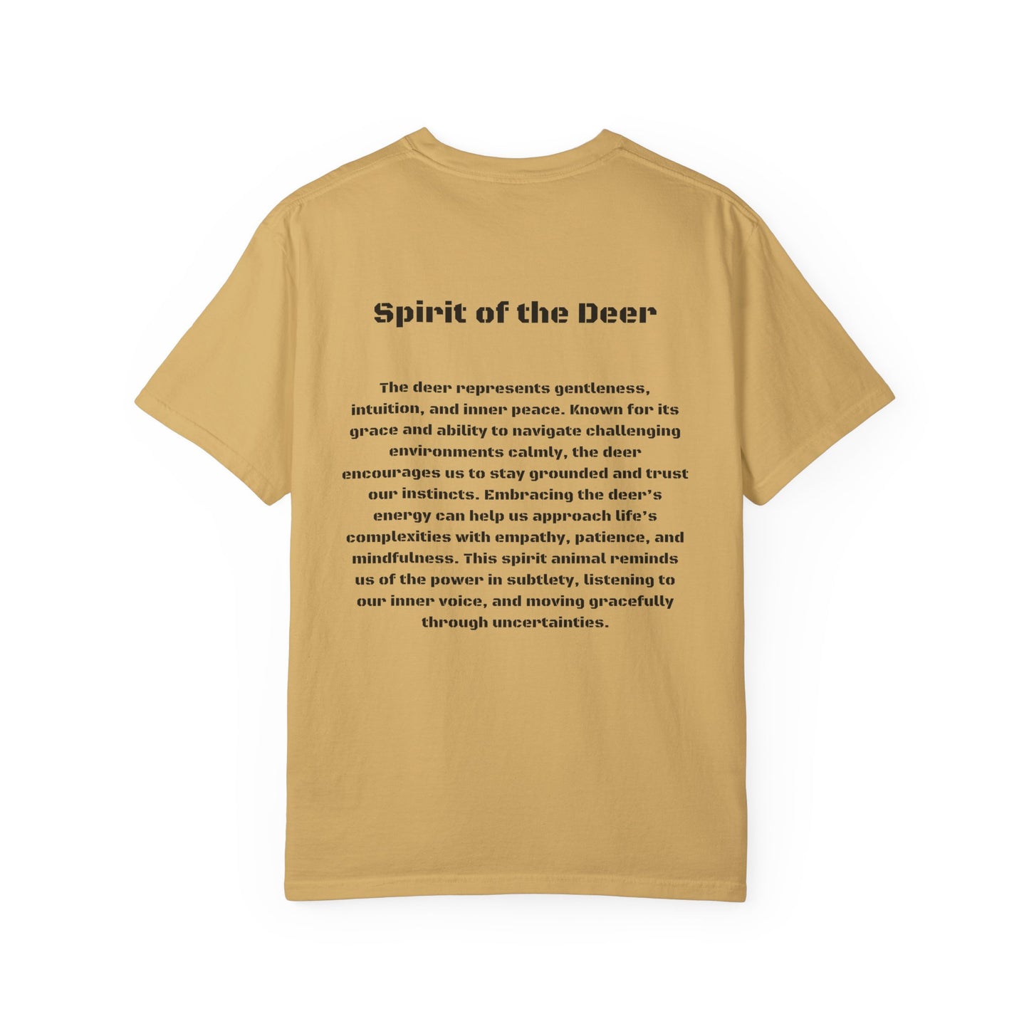 Spirit of the Deer Tee - Majestic Nature Symbolism T-Shirt