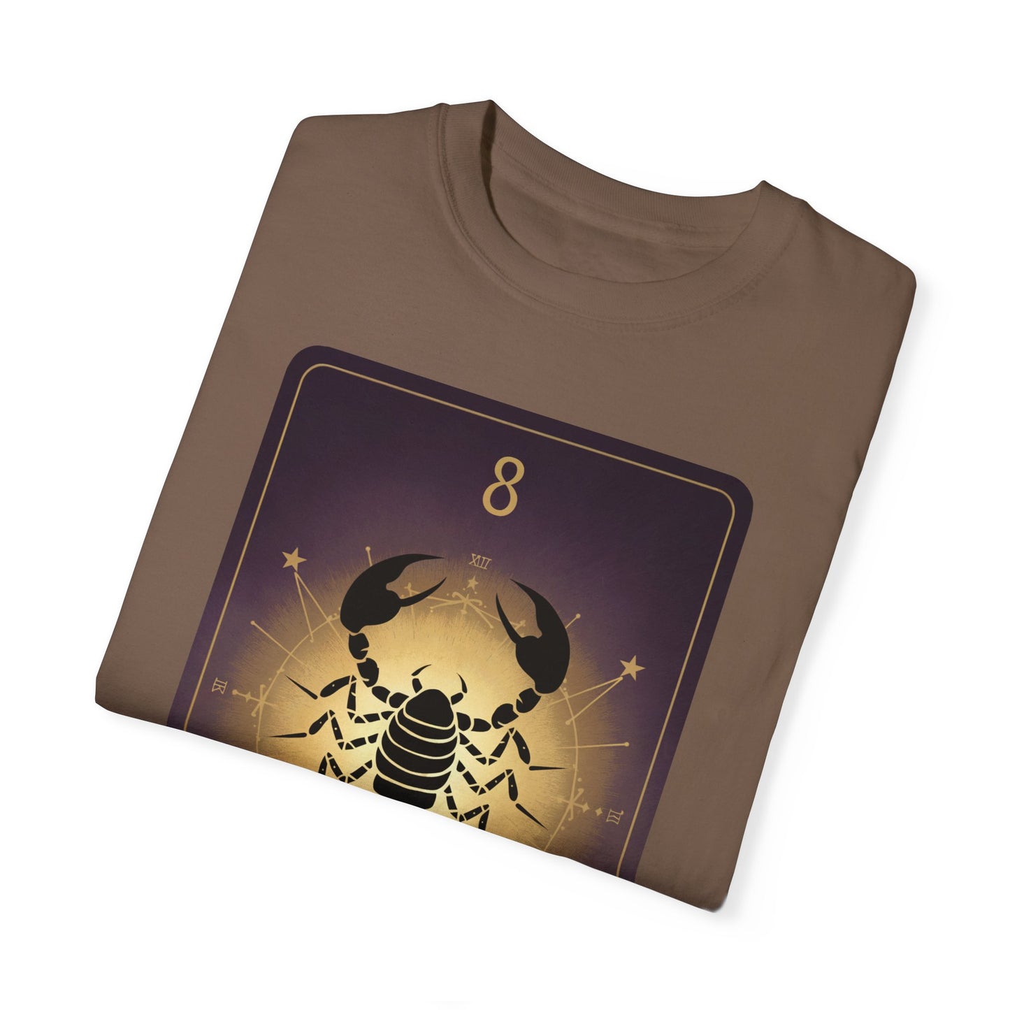 Scorpio Sting Tarot Tee - Intense Scorpion Zodiac Graphic T-Shirt