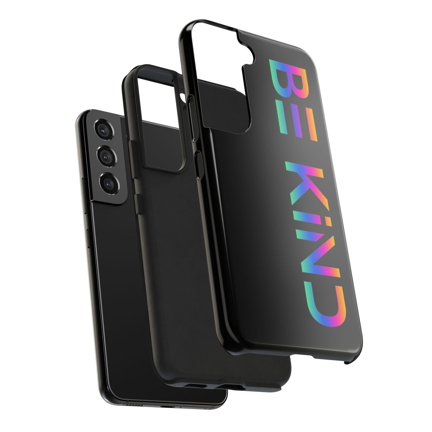 Be Kind Neon Samsung Galaxy Phone Case - Positive Vibes Protective Cover