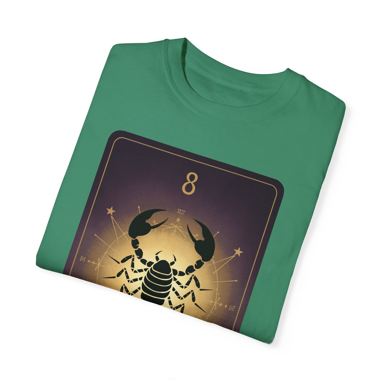 Scorpio Sting Tarot Tee - Intense Scorpion Zodiac Graphic T-Shirt