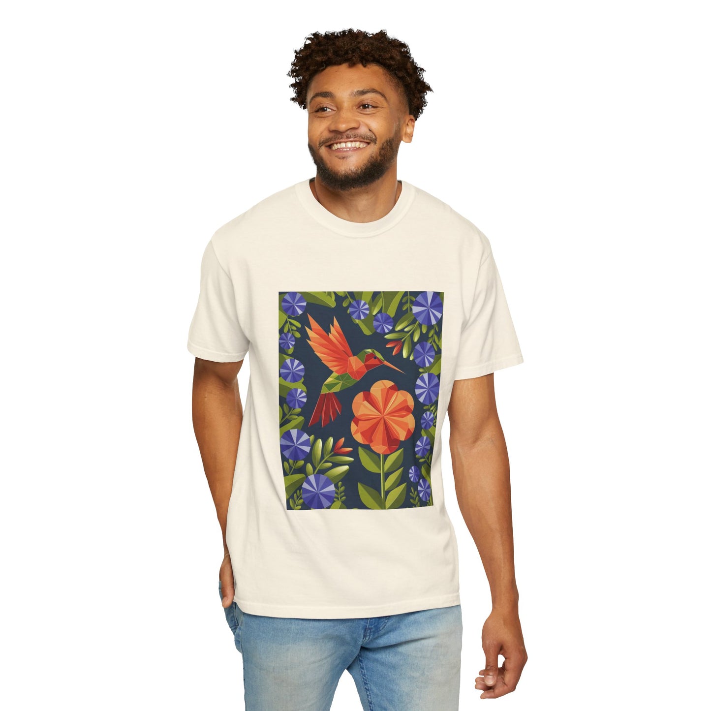 Spirit of the Hummingbird Tee - Vibrant Nature and Joy T-Shirt