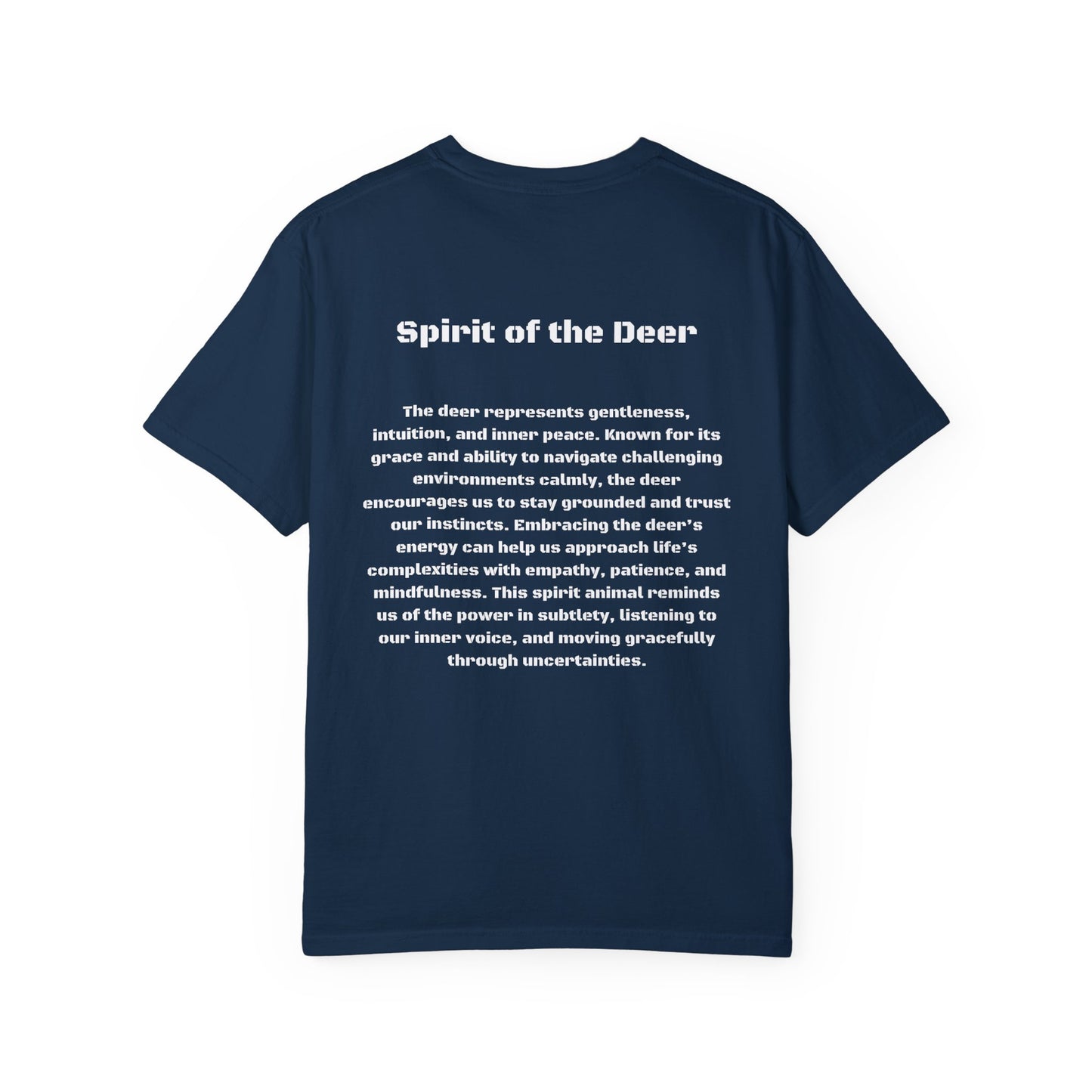 Spirit of the Deer Tee - Majestic Nature Symbolism T-Shirt