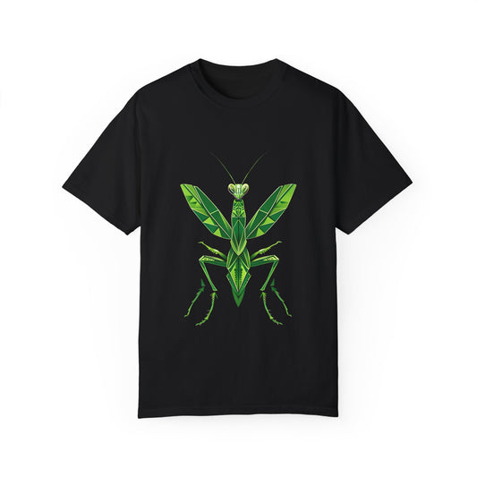 Spirit of the Mantis Tee - Mystical Insect Art T-Shirt