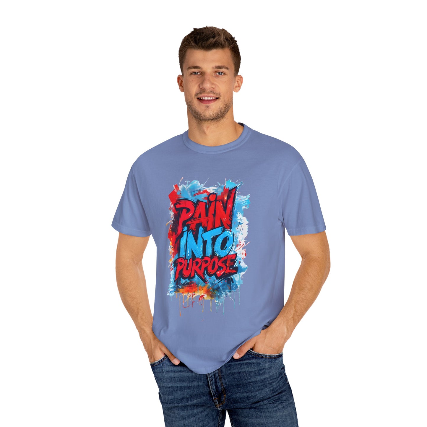 Pain Into Purpose Tee - Transformation Collection Graphic T-Shirt