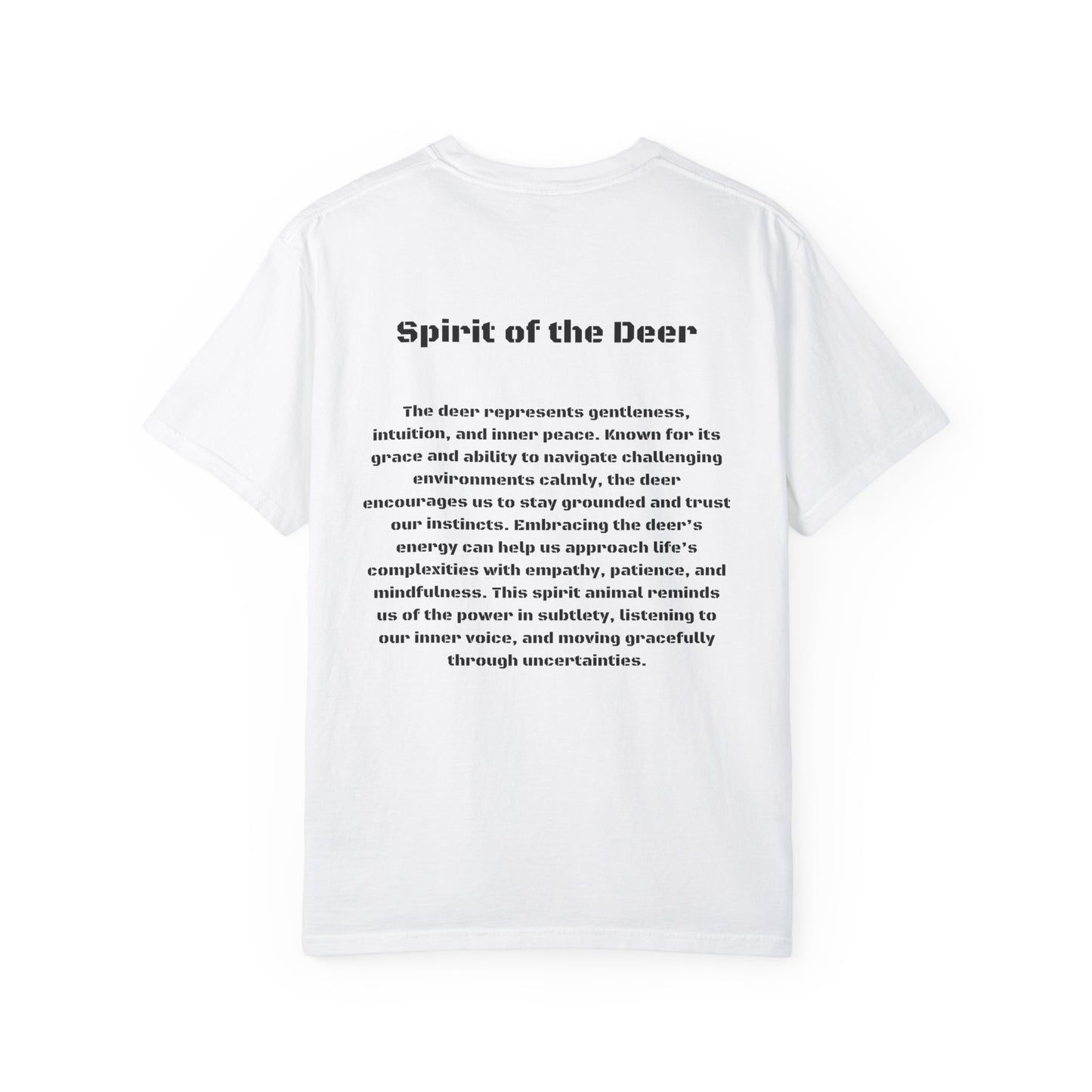 Spirit of the Deer Tee - Majestic Nature Symbolism T-Shirt