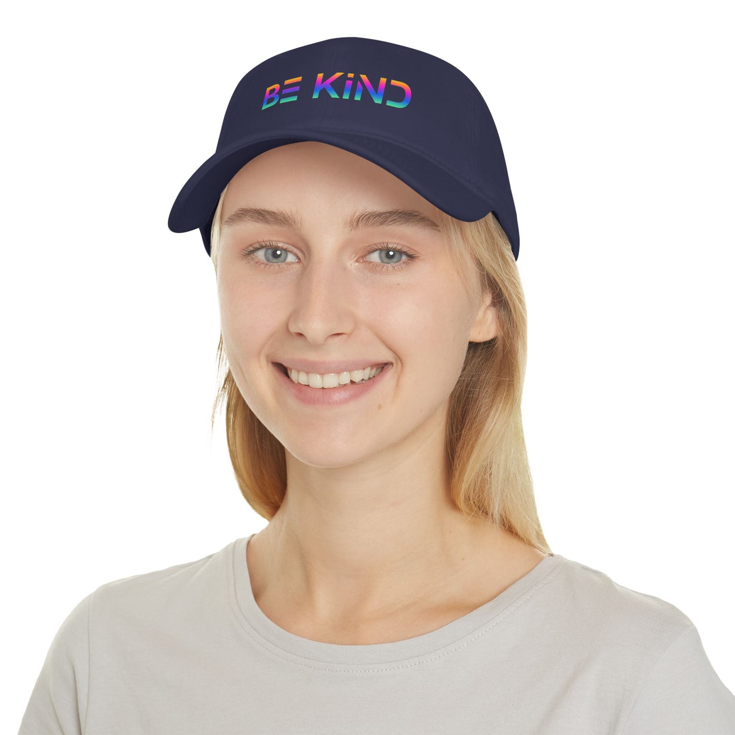 Be Kind Neon Low Profile Baseball Hat - Bold Positivity Baseball Cap