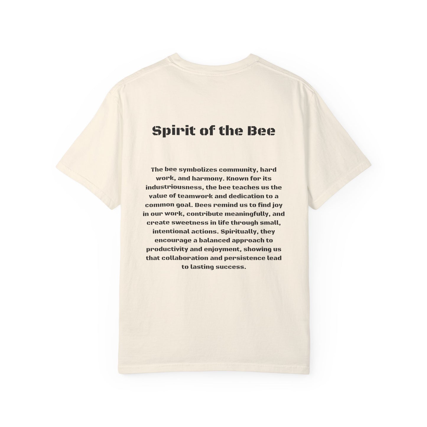 Spirit of the Bee Tee - Nature-Inspired Geometric Art T-Shirt