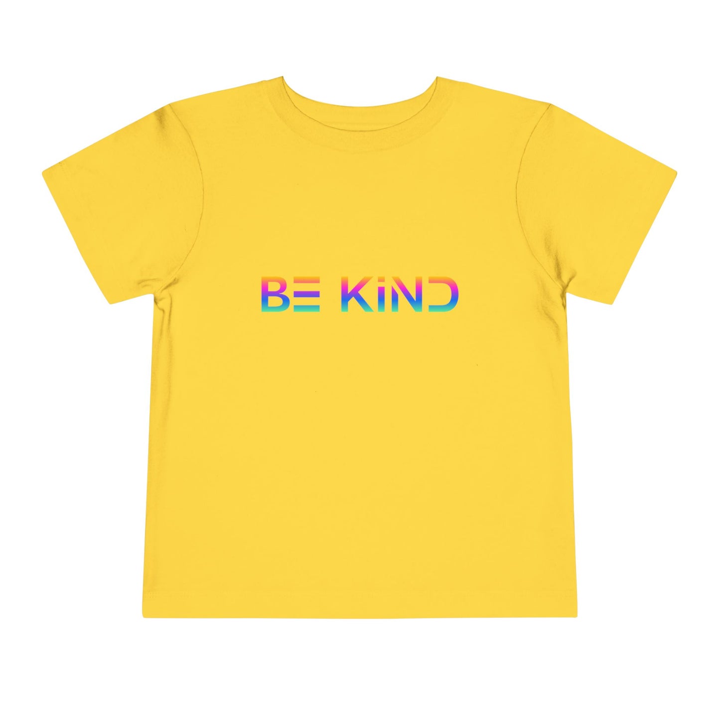 Be Kind Toddler Tee - Positive Vibes Short Sleeve Shirt