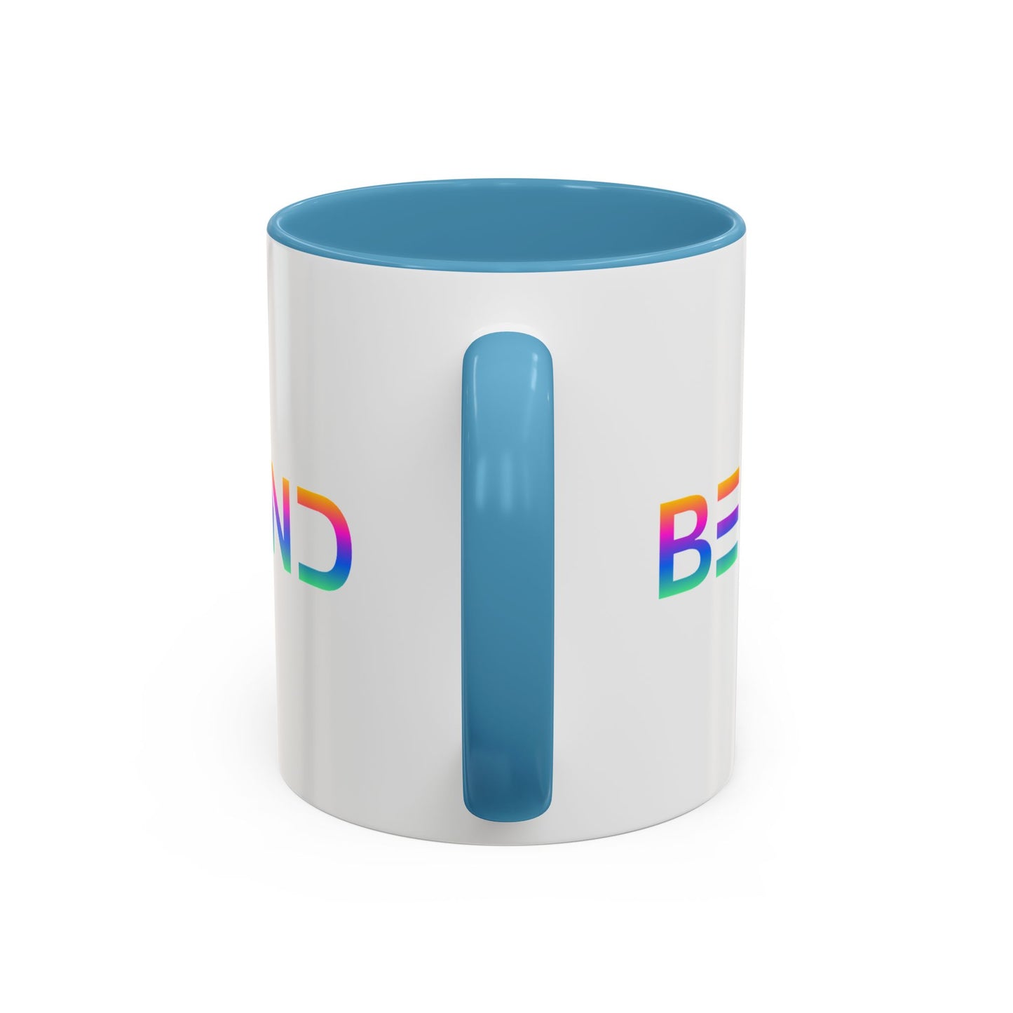 Be Kind Neon Accent Mug - 11oz Positivity Coffee Cup