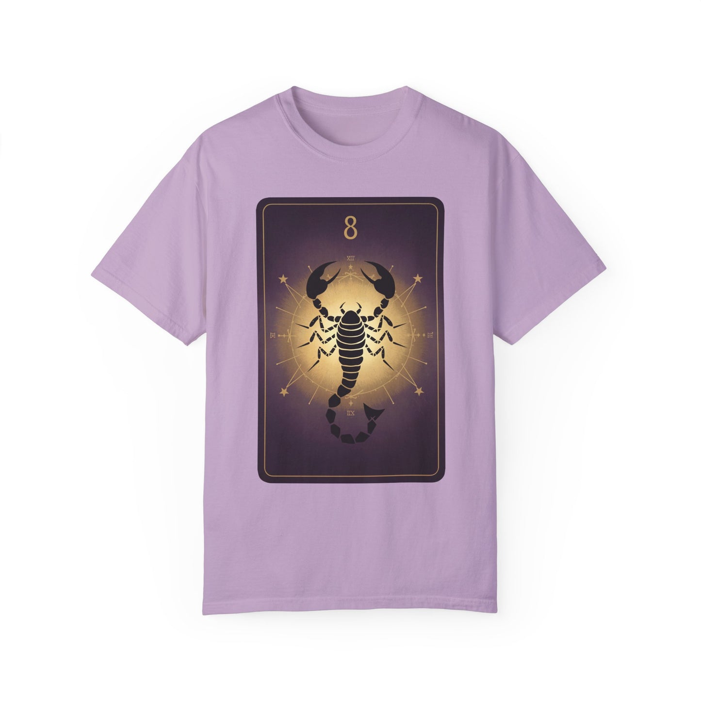 Scorpio Sting Tarot Tee - Intense Scorpion Zodiac Graphic T-Shirt