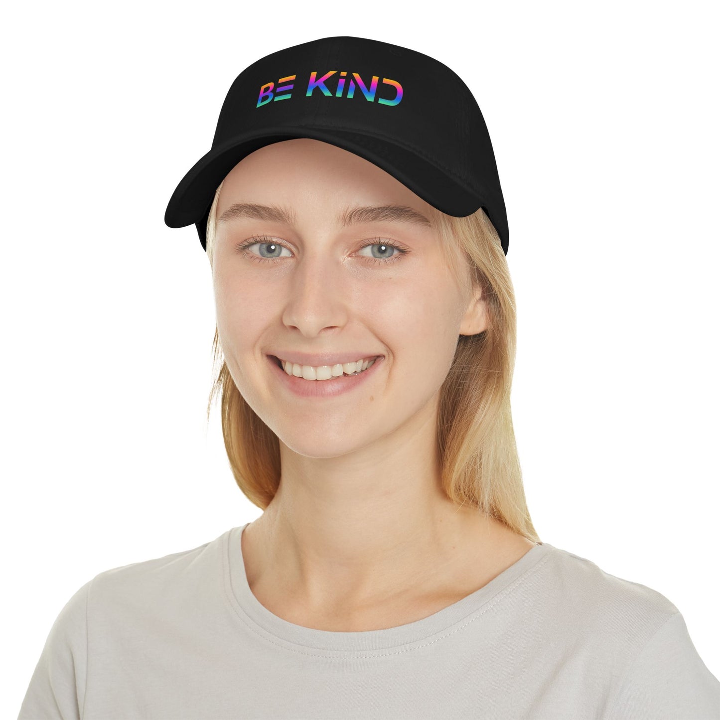 Be Kind Neon Low Profile Baseball Hat - Bold Positivity Baseball Cap