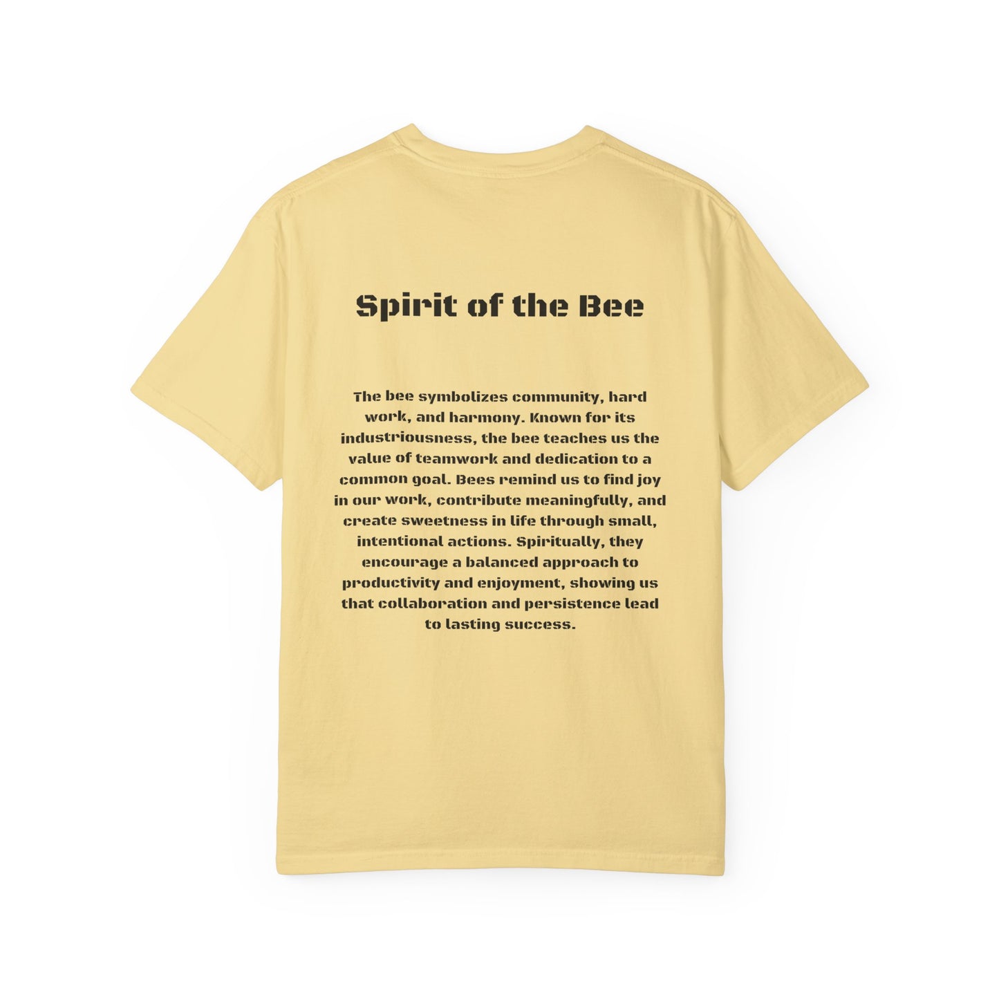 Spirit of the Bee Tee - Nature-Inspired Geometric Art T-Shirt