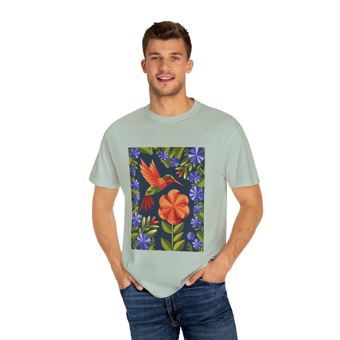 Spirit of the Hummingbird Tee - Vibrant Nature and Joy T-Shirt