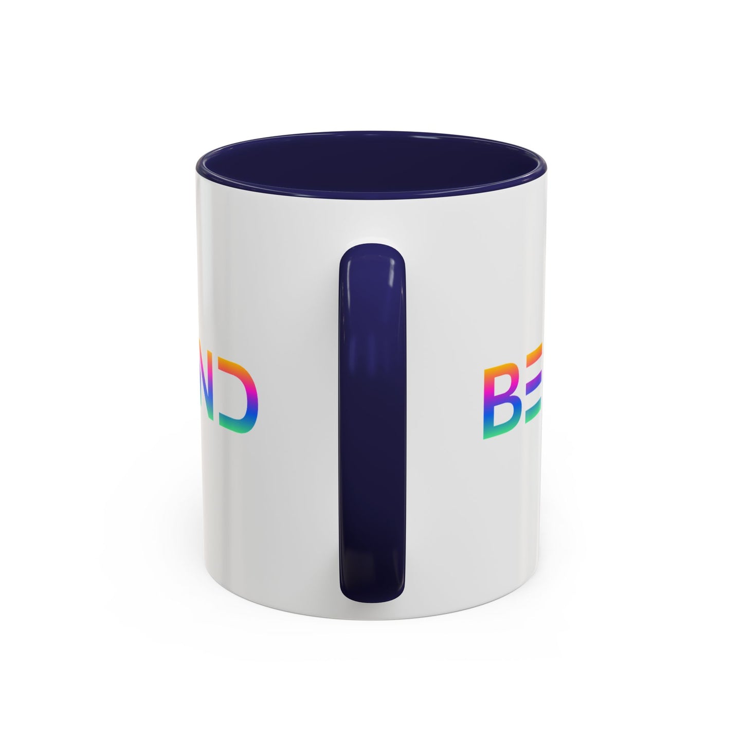 Be Kind Neon Accent Mug - 11oz Positivity Coffee Cup