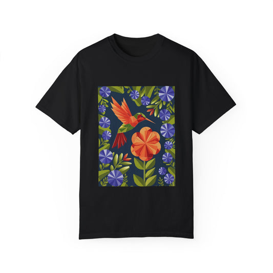 Spirit of the Hummingbird Tee - Vibrant Nature and Joy T-Shirt