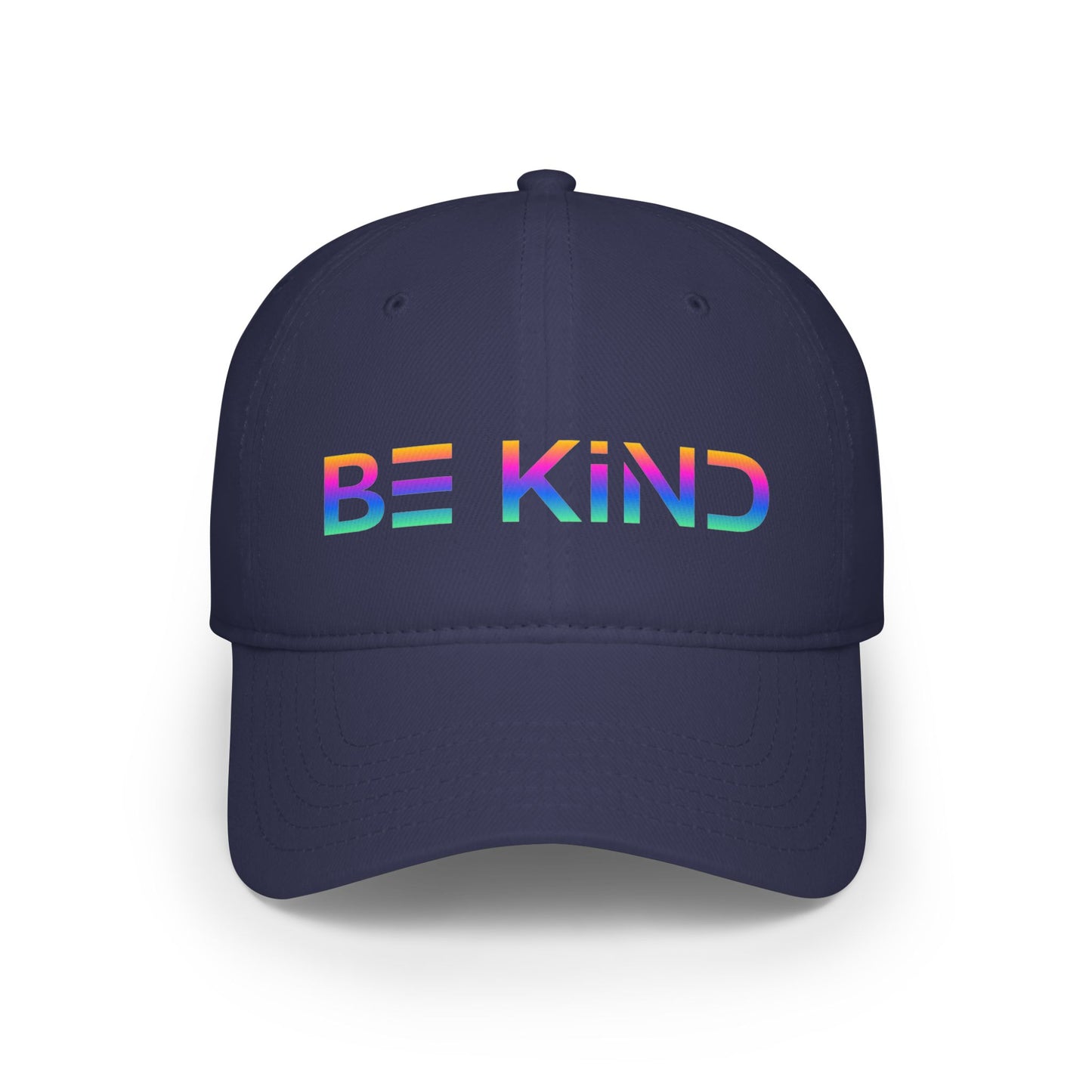 Be Kind Neon Low Profile Baseball Hat - Bold Positivity Baseball Cap