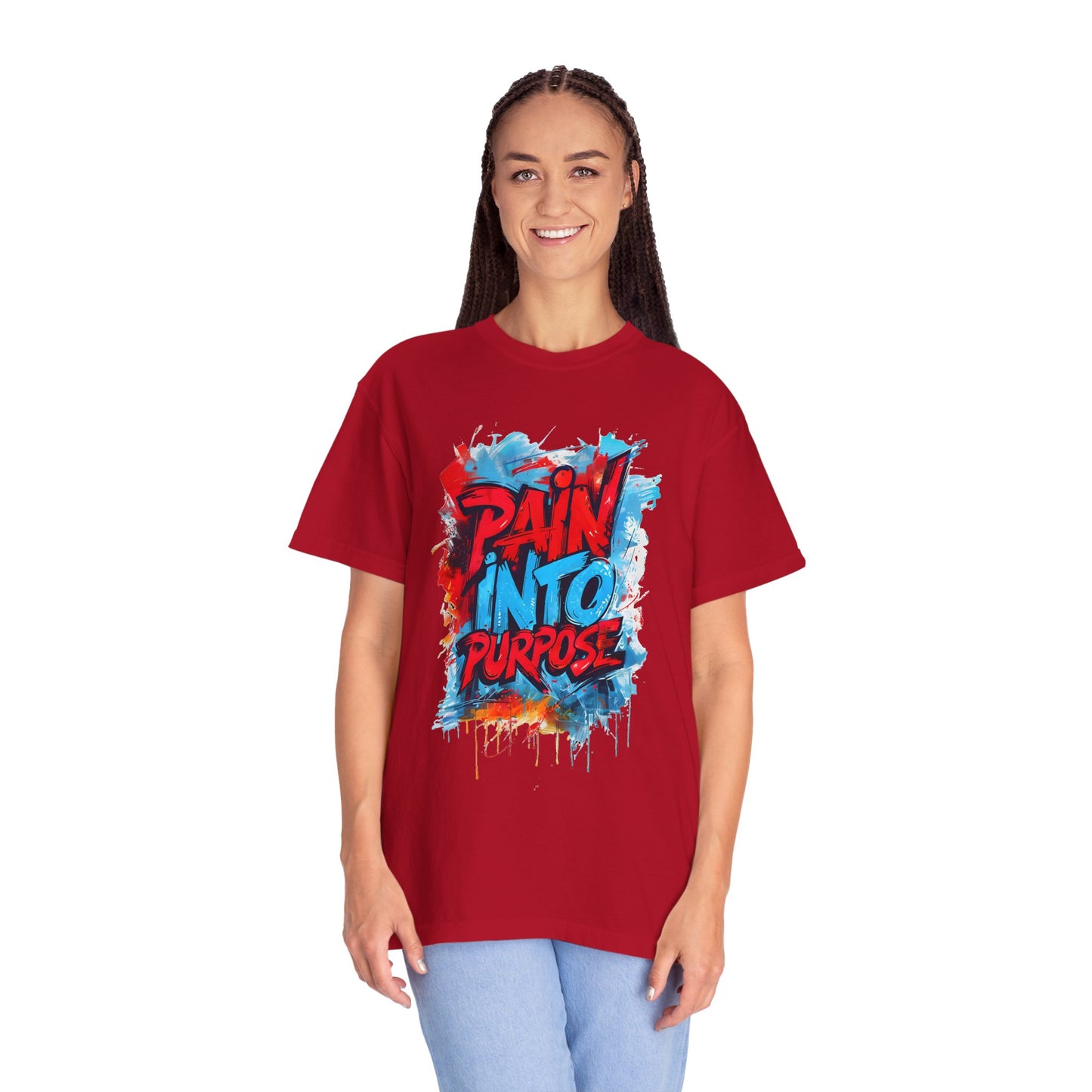 Pain Into Purpose Tee - Transformation Collection Graphic T-Shirt