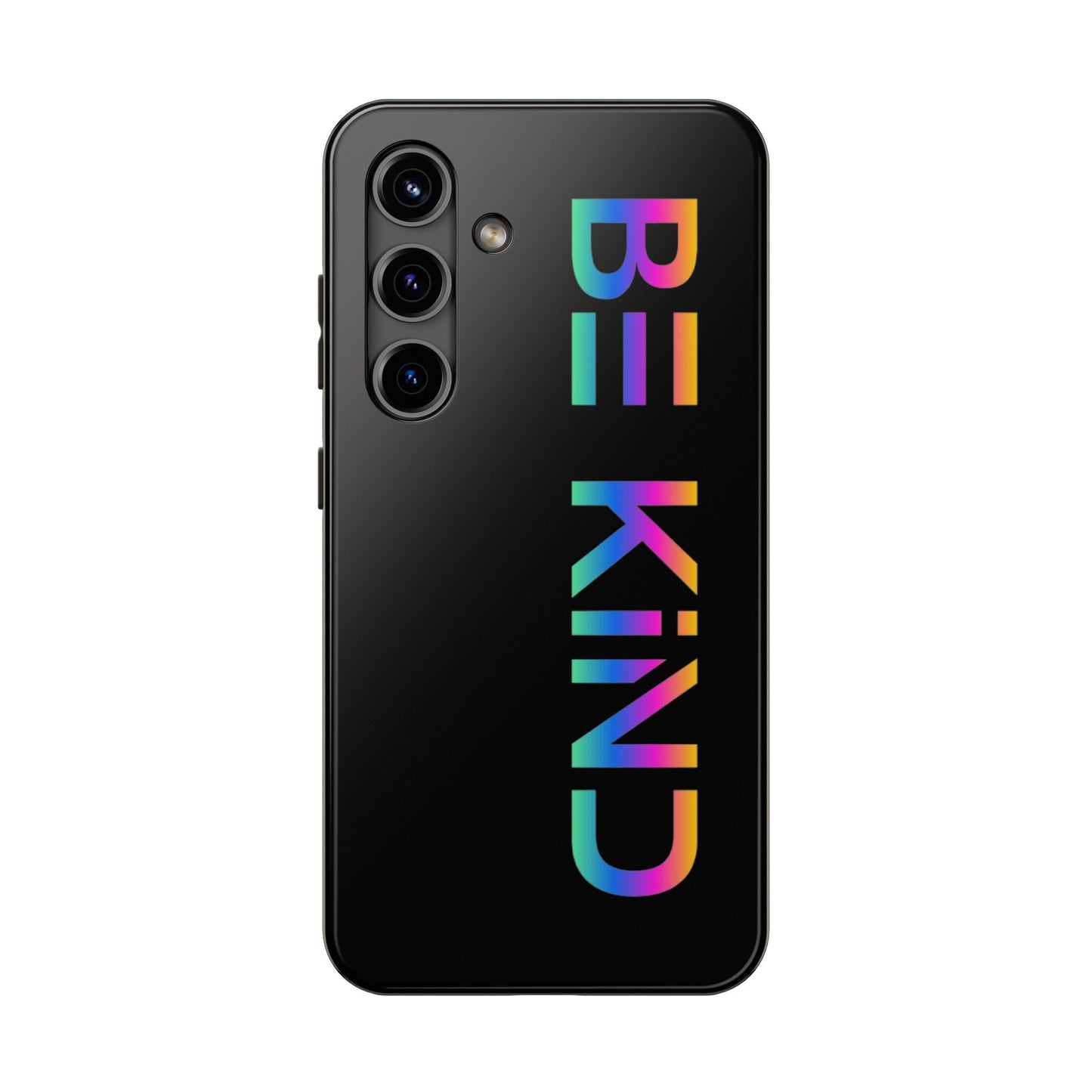 Be Kind Neon Samsung Galaxy Phone Case - Positive Vibes Protective Cover